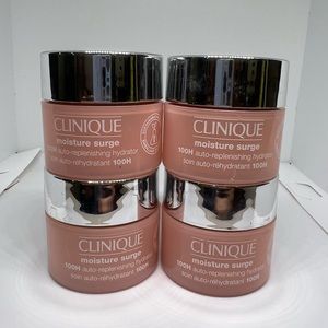 Clinique moisture surge 100 Hrs.
4 X .5 oz